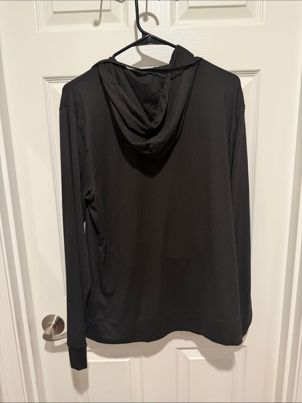 32 Degrees Black Hooded Zip-Up Lightweight Jacket - Picture 5 of 7